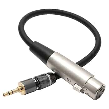 オンソ XLR オス-3.5mmモノプラグメス ヘッドフォンケーブル リケーブル 新品未使用】オンソ XLR オス-3 5mmモノプラグメス ヘッドフォン